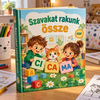 Szavakat rakunk össze — betűktől az első szavakig